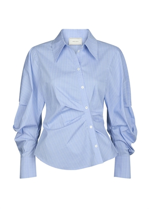 Neoella flannel skjorte Light Blue Neo Noir 